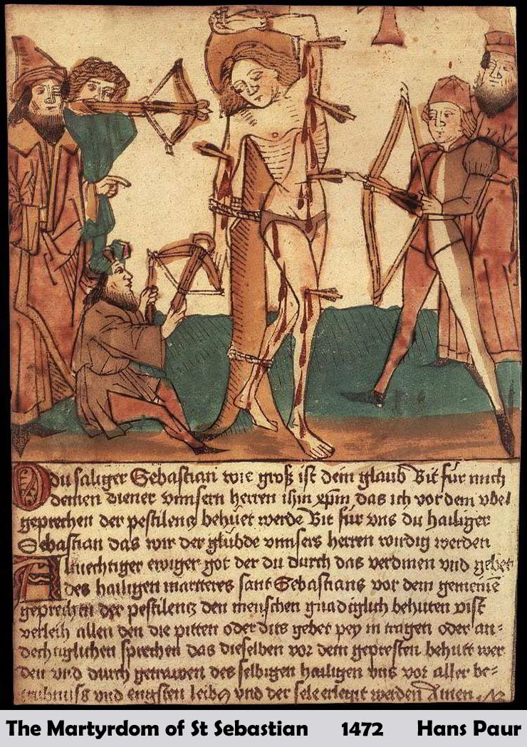 The Martyrdom of St Sebastian by Hans Paur