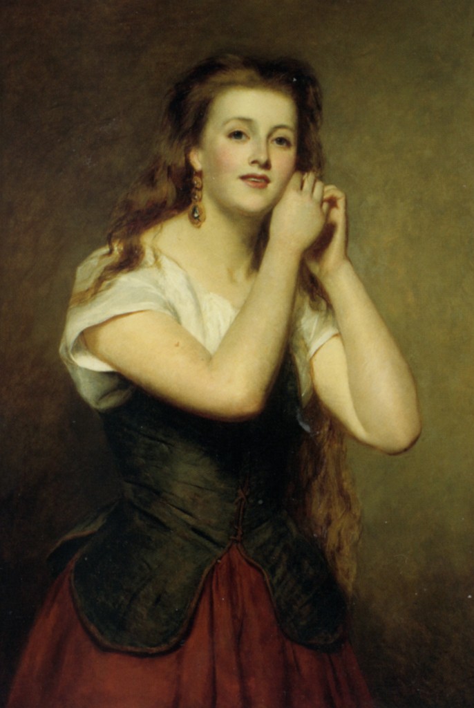 The New Earrings by William Powell Frith