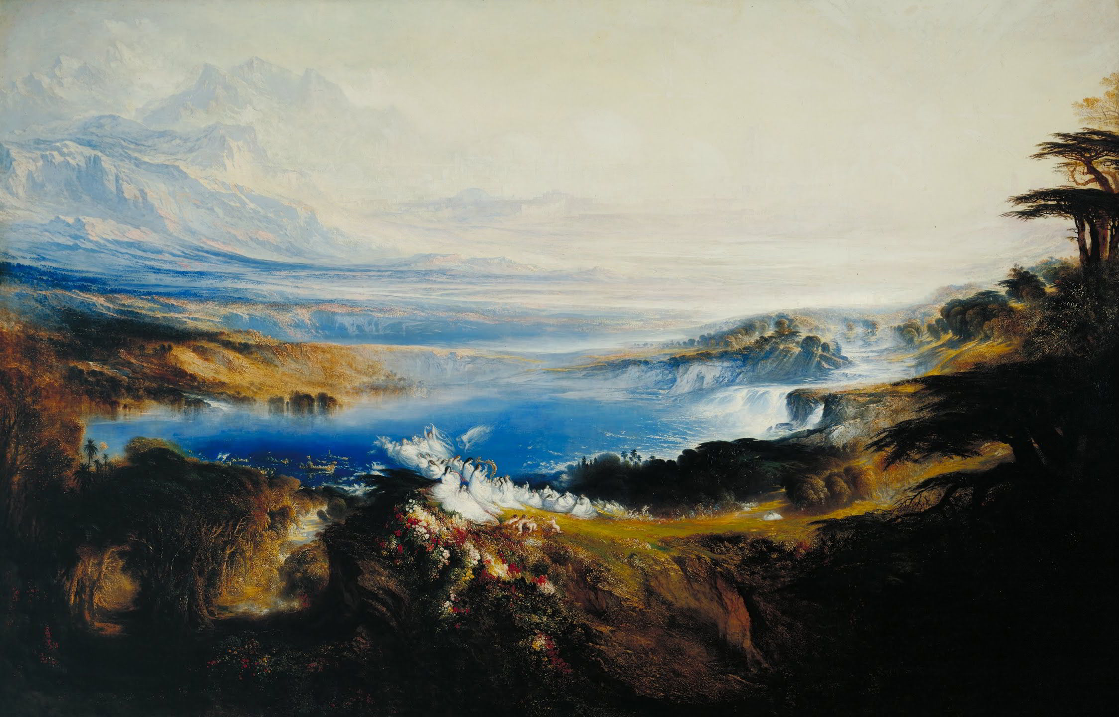 The Plains of Heaven by John Martin