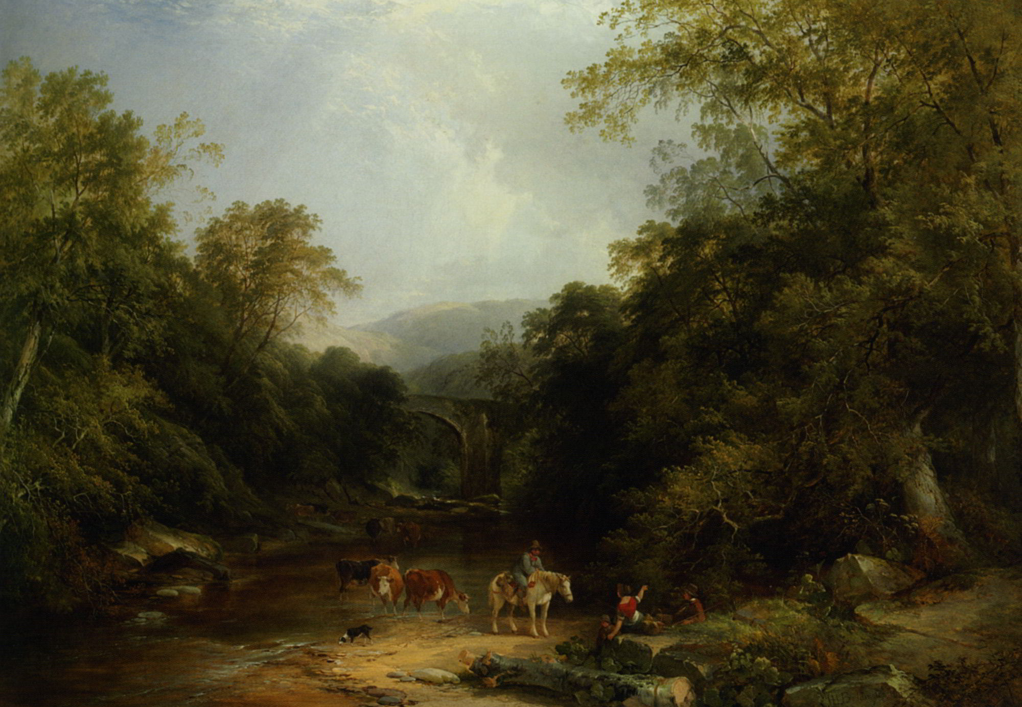 The Vale of Ashburton by Henry John Boddington