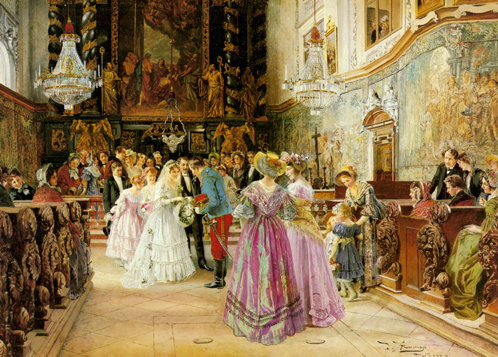 The Wedding by Johann Hamza