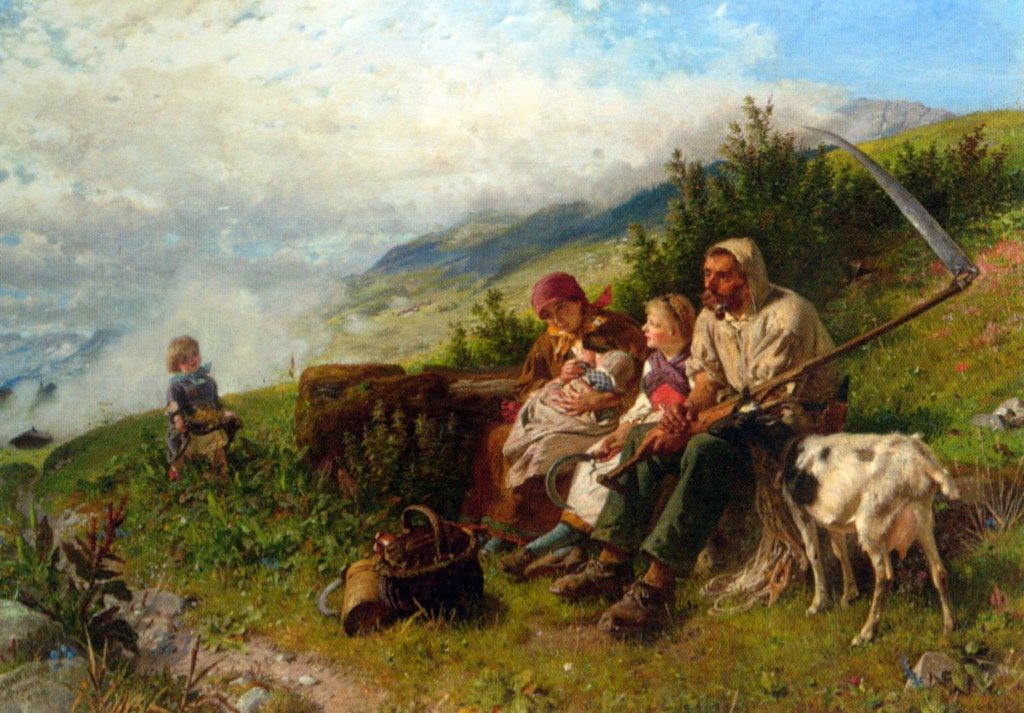 Travelers at Rest by Conrad Grob