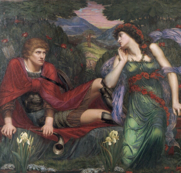 Venus and Adonis by Sidney Harold Meteyard