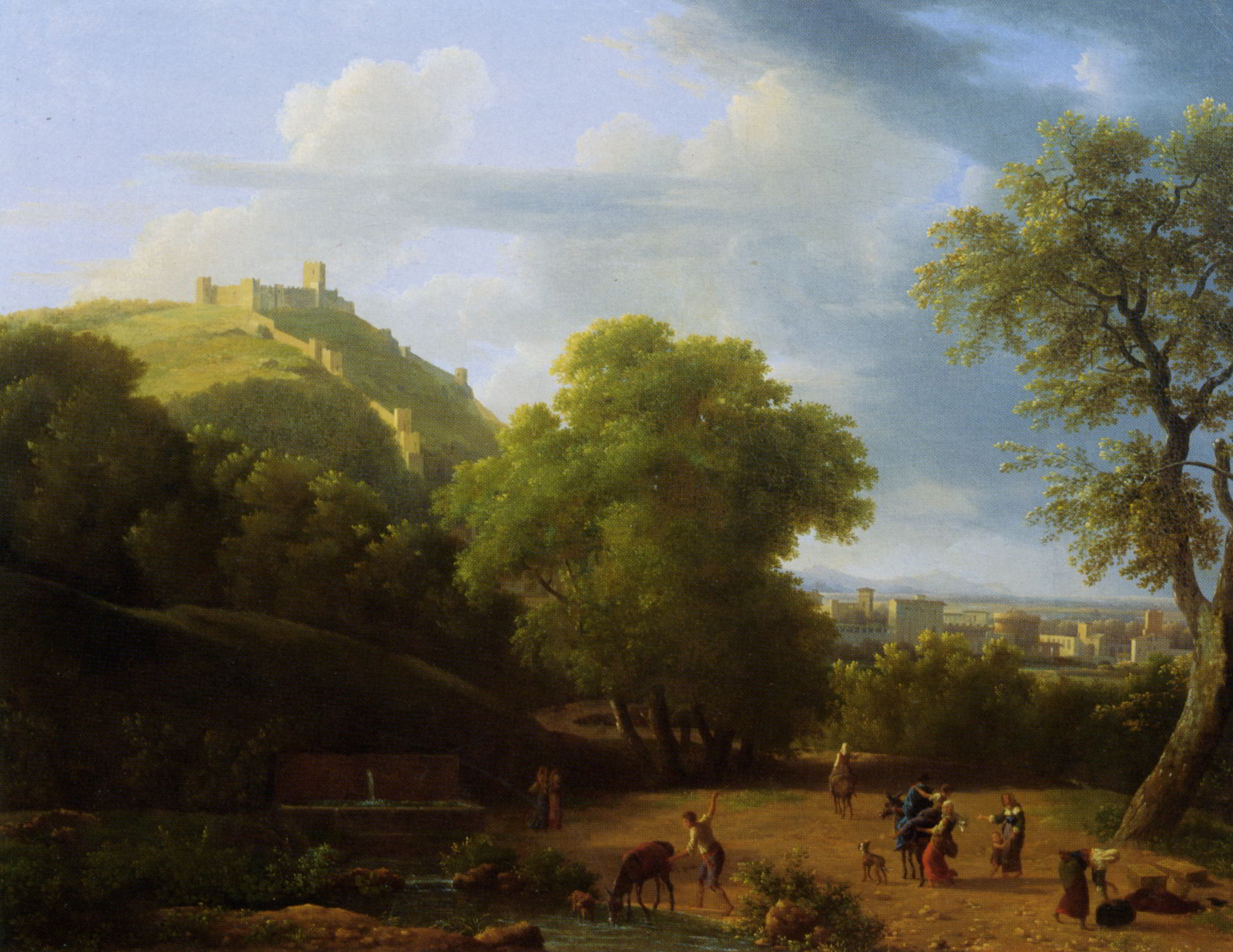 View of Carpentras from the East by Joseph Bidauld