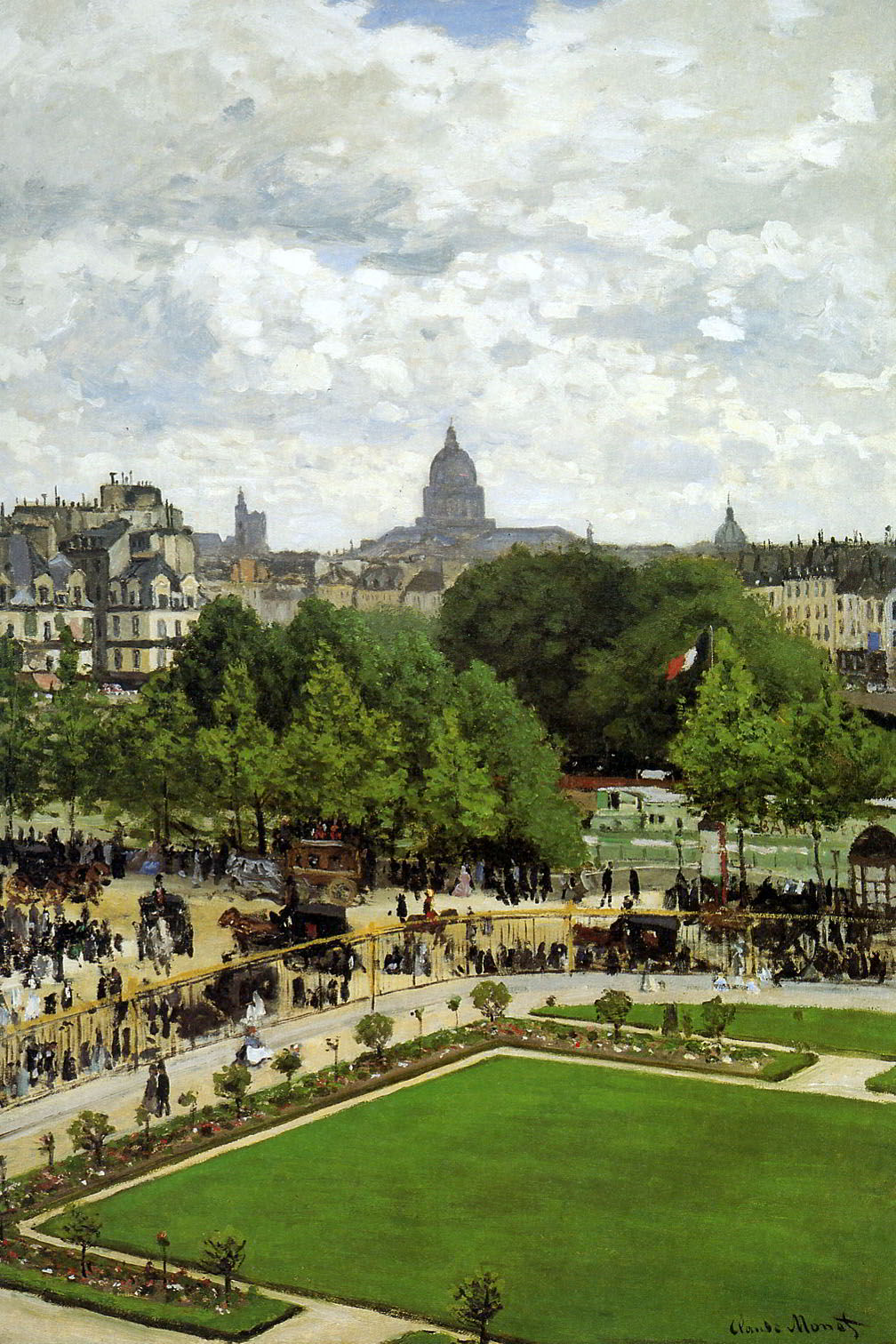 The Garden of the Princess by Claude Monet