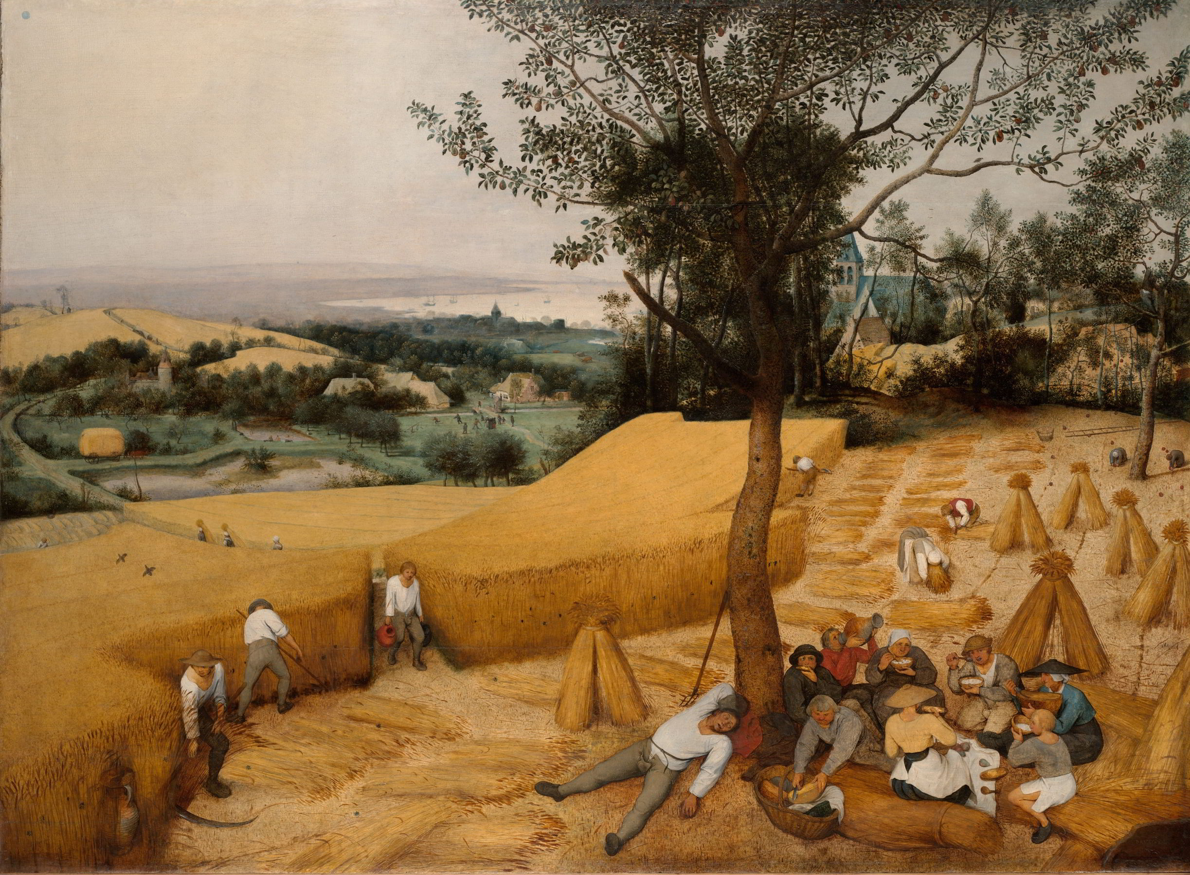 The Harvesters by Pieter Bruegel the Elder