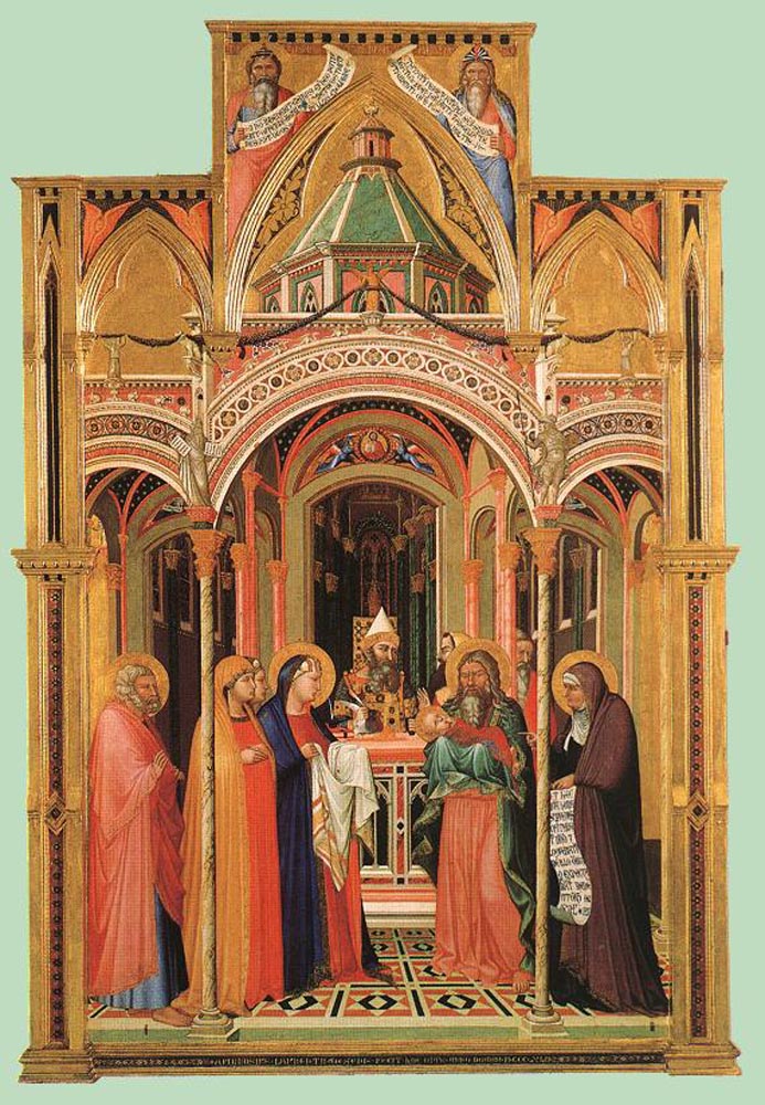 The Presentation in the Temple by Ambrogio Lorenzetti