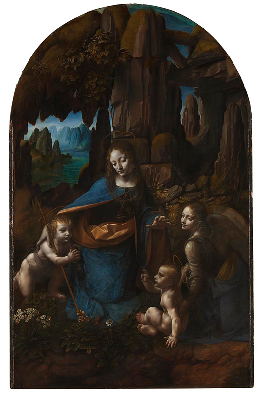Virgin of the Rocks by Leonardo da Vinci London Version