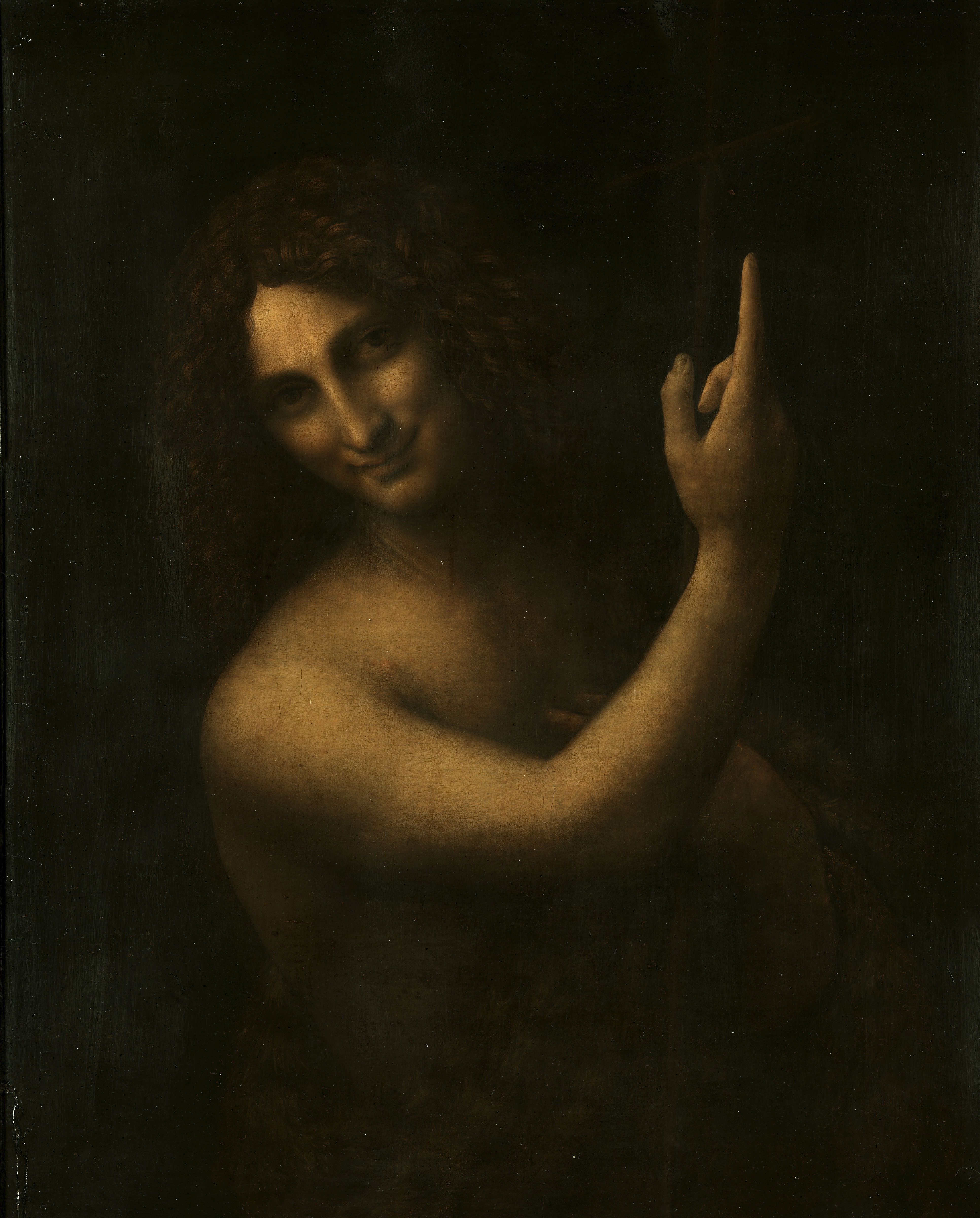 St John the Baptist by Leonardo da Vinci