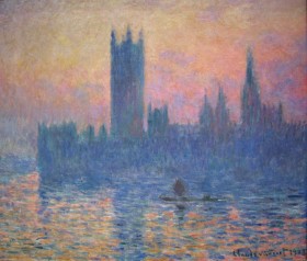 London Parliament Sunset