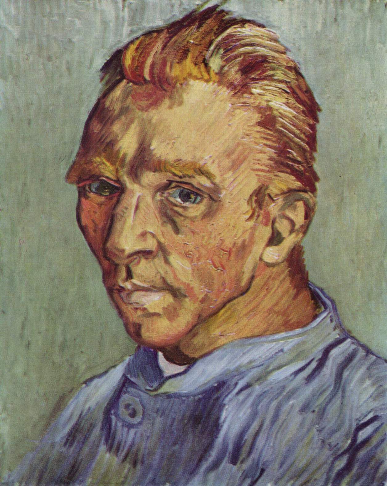 Self Portrait without Beard by Vincent van Gogh