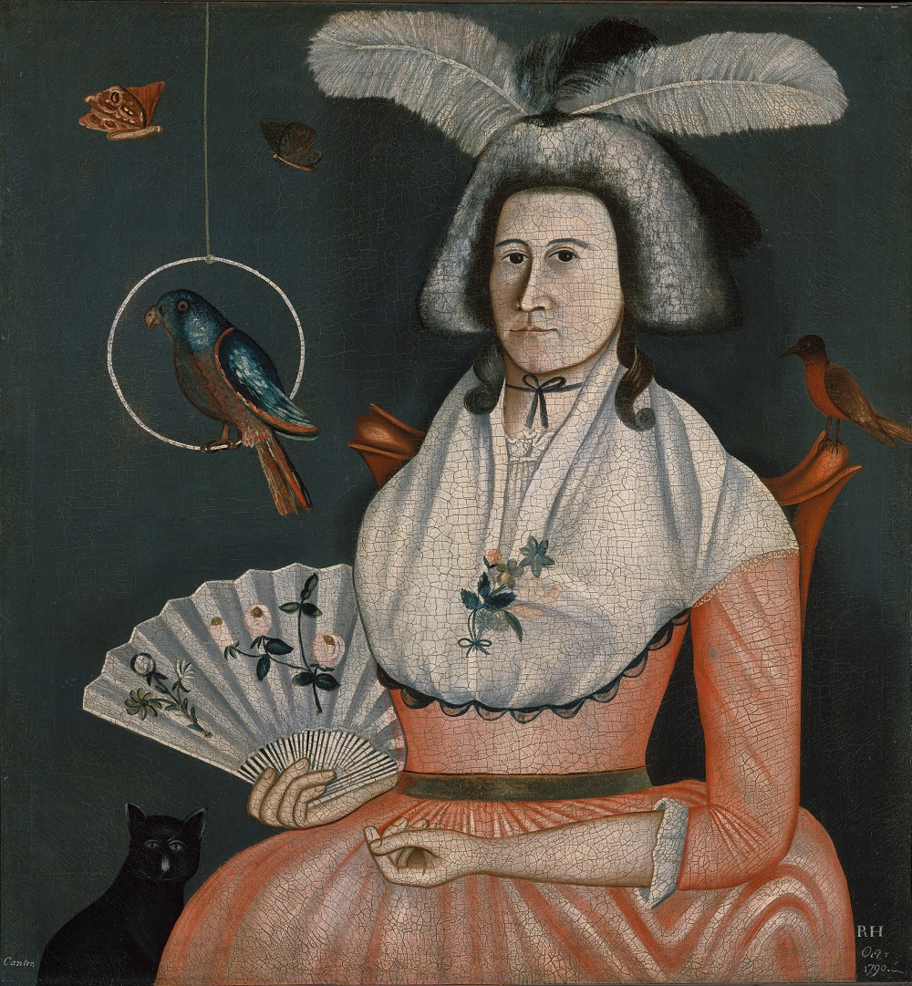 Lady with Her Pets (Molly Wales Fobes) by Rufus Hathaway