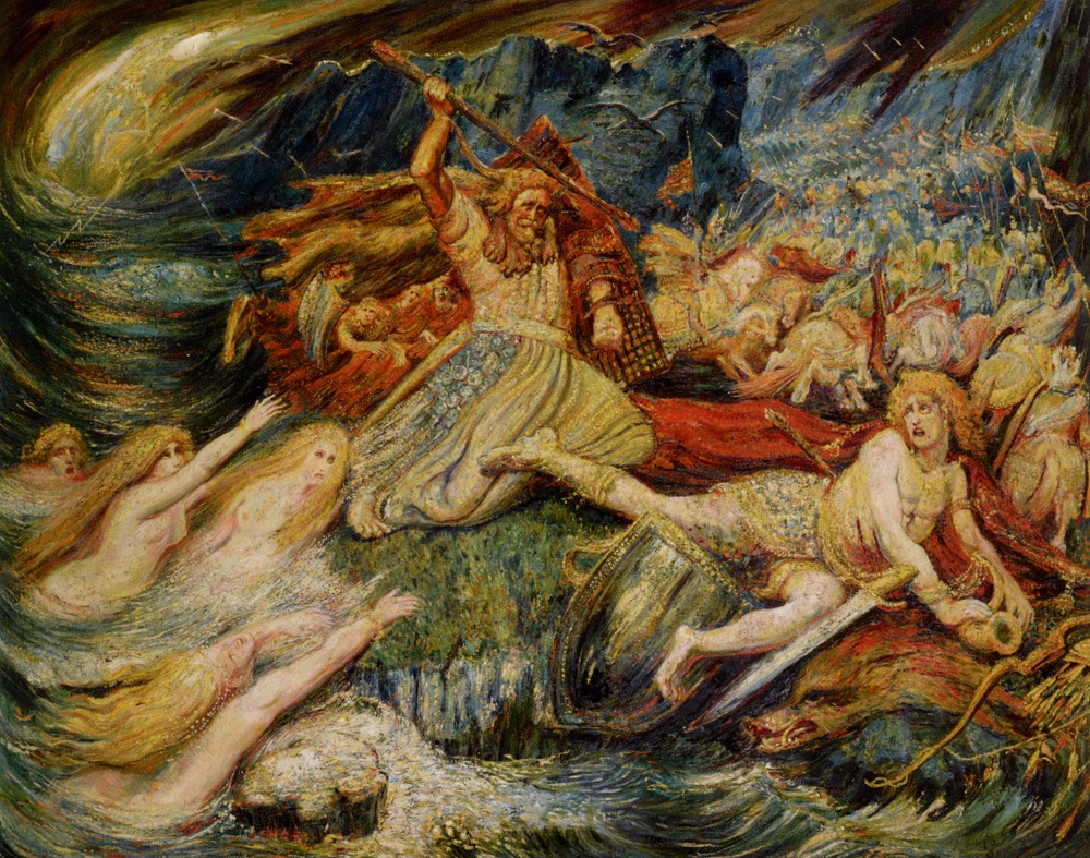The Death of Siegfried by Henri Degroux
