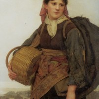 The Fishergirl (2) by Eugenie Marie Salanson