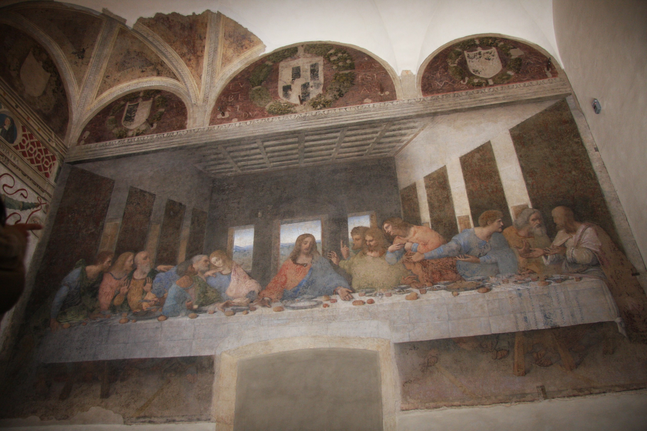 The Last Supper, a fresco by Leonardo da Vinci