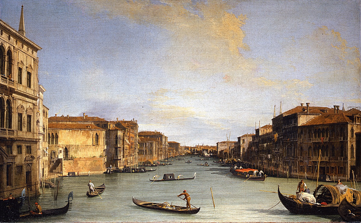 Veduta del canal grande by Canaletto