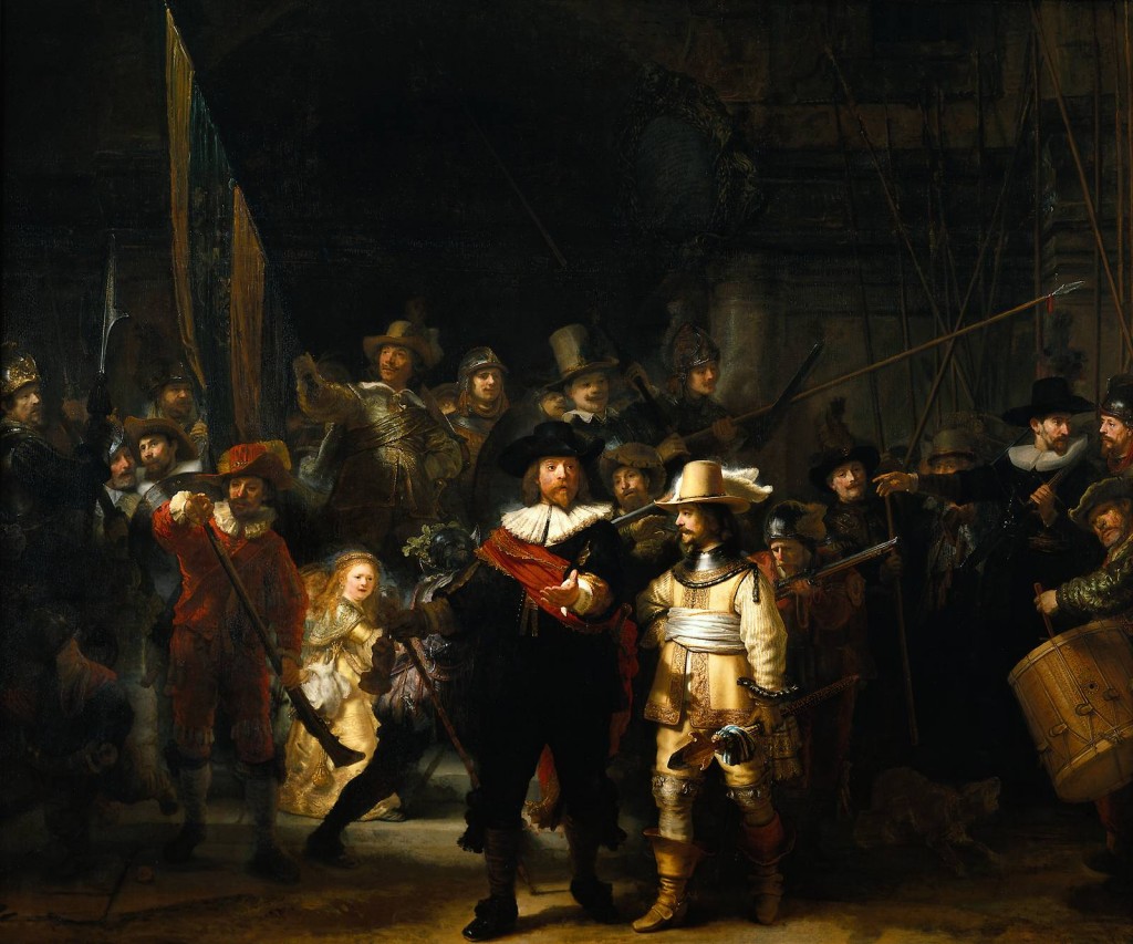 De Nachtwacht by Rembrandt van Rijn