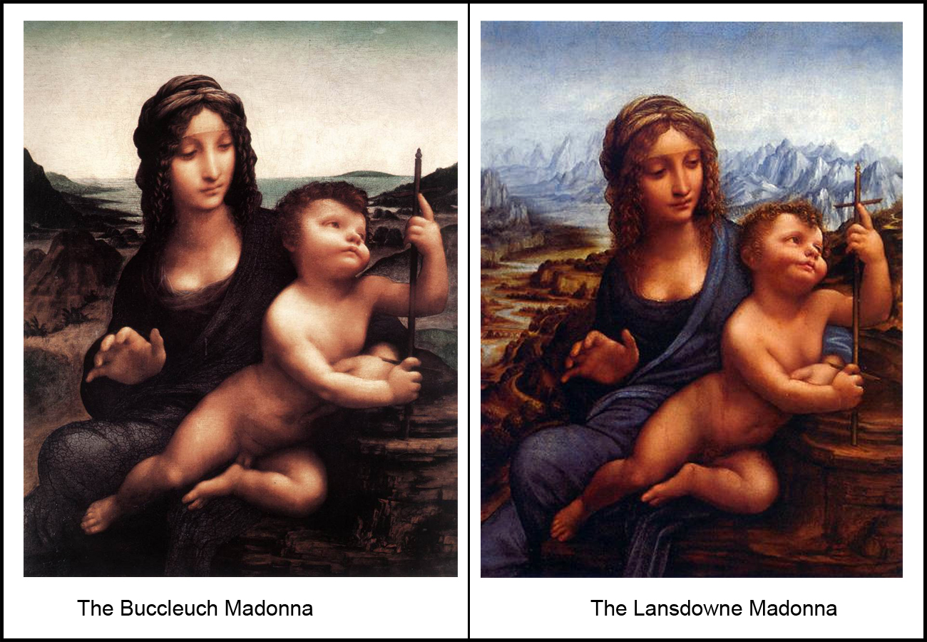 Madonna of the yarnwinder (Both Versions)