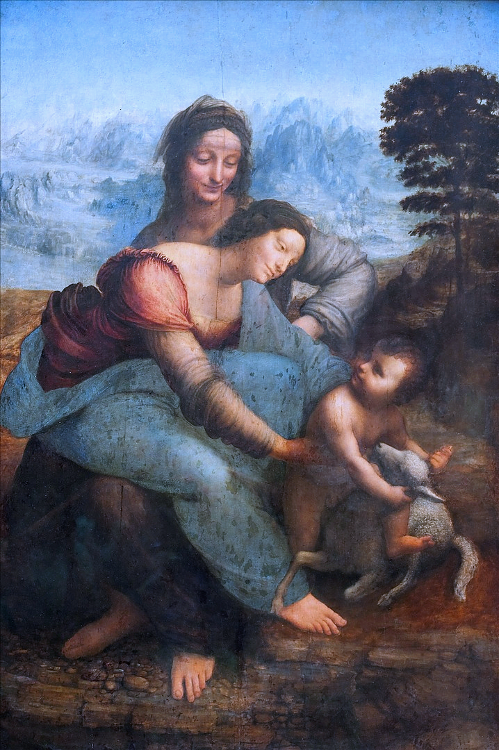 The Virgin and the Child with St Anne by Leonardo da Vinci