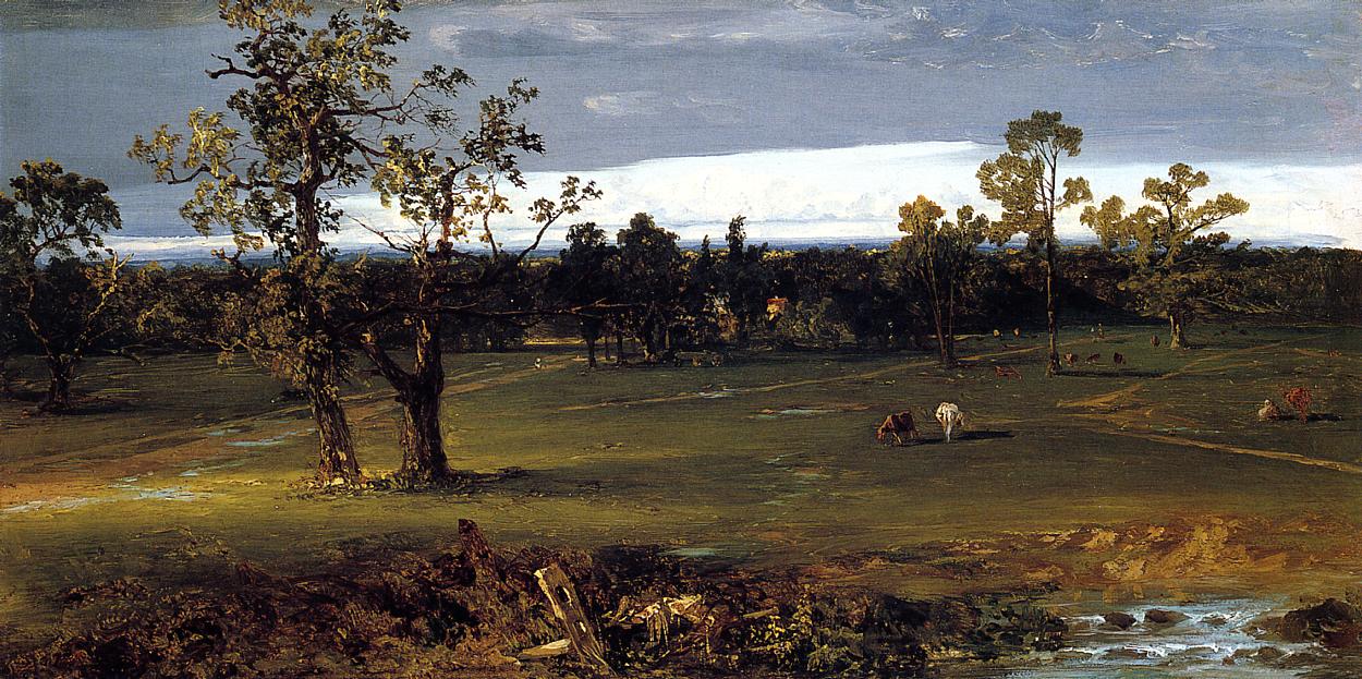 At Pasture by John Frederick Kensett-American Painting