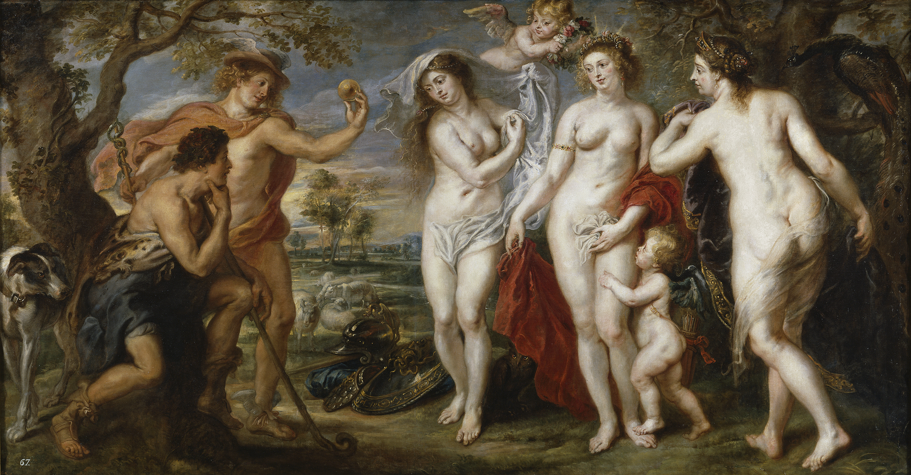 Judgment of Paris by Peter Paul Rubens