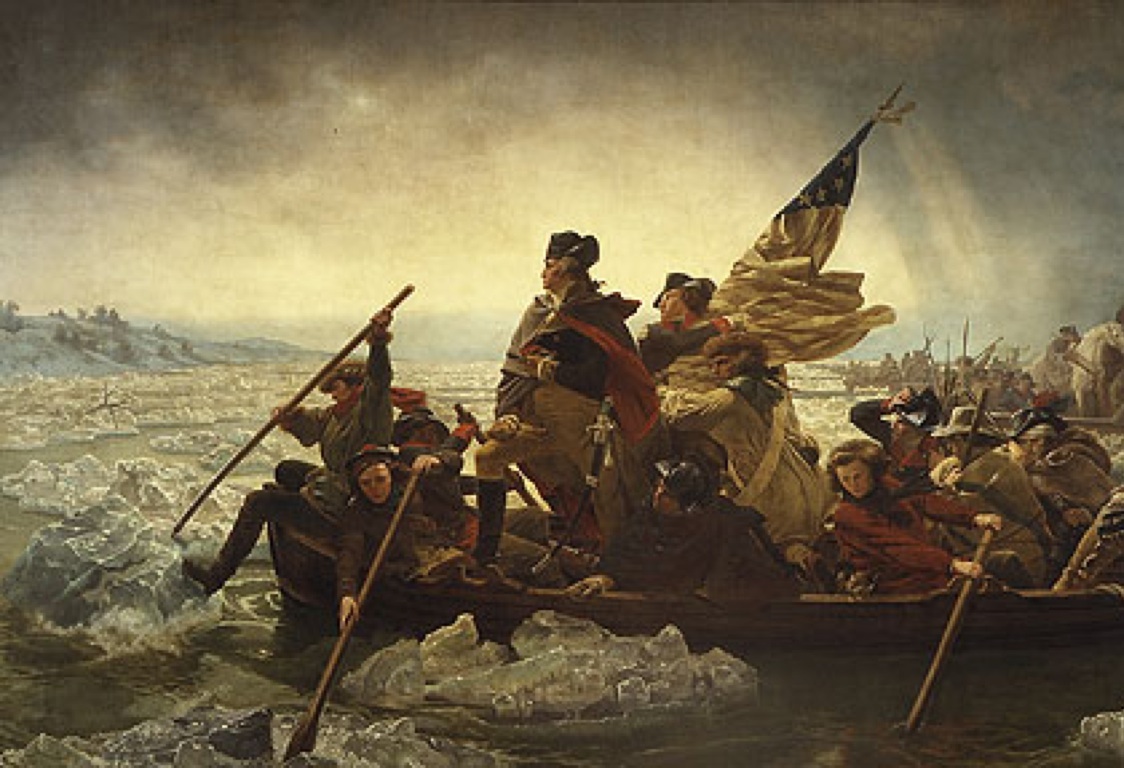 Washington Crossing the Delaware by Emanuel Gottlieb Leutze