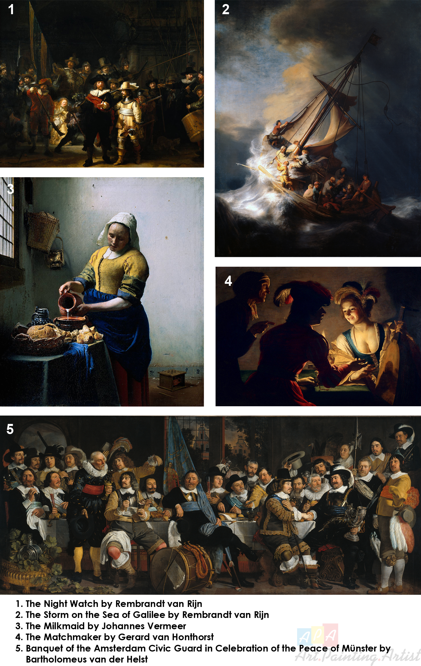 Dutch Golden Age Important Paintings