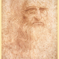 Leonardo da Vinci Self Portrait (Presumed)