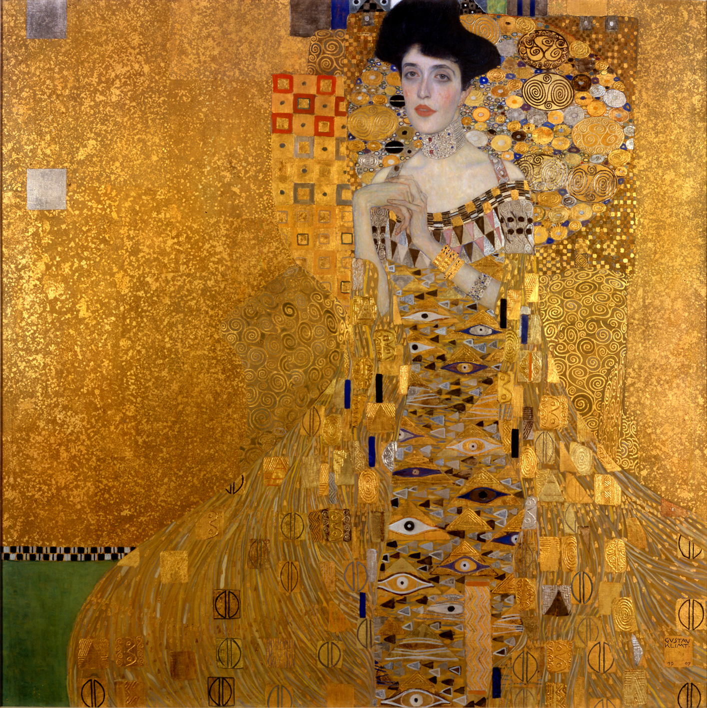 Portrait of Adele Bloch-Bauer I by Gustav Klimt