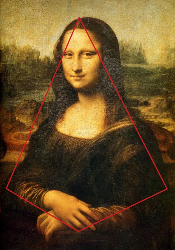 Mona Lisa Pyramidal Composition