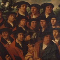 Group Portrait of the Amsterdam Shooting Corporation by Dirck Jacobsz