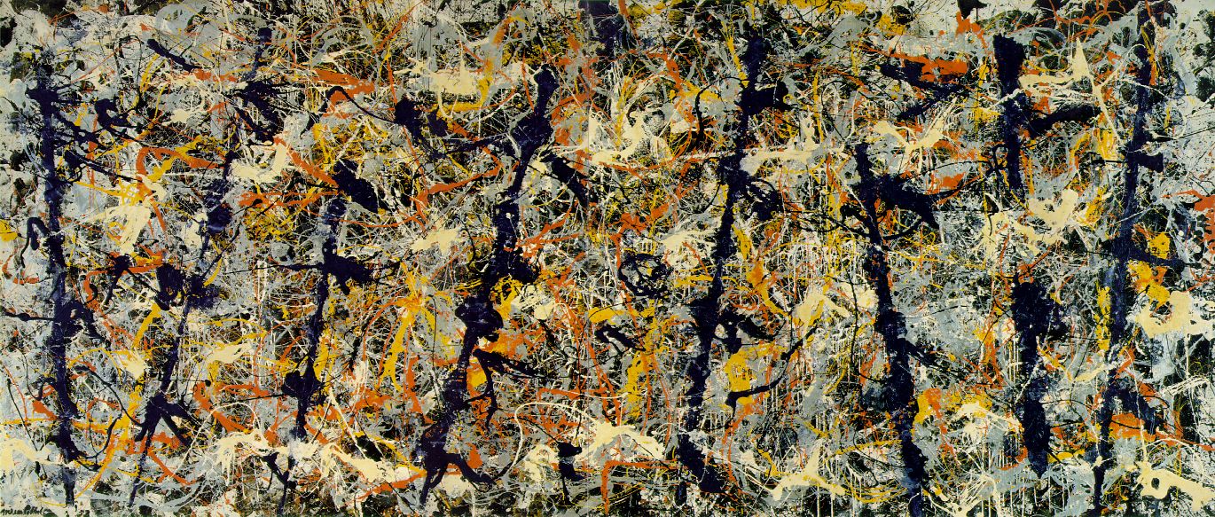 Number 11, 1952 (Blue Poles) by Jackson Pollock