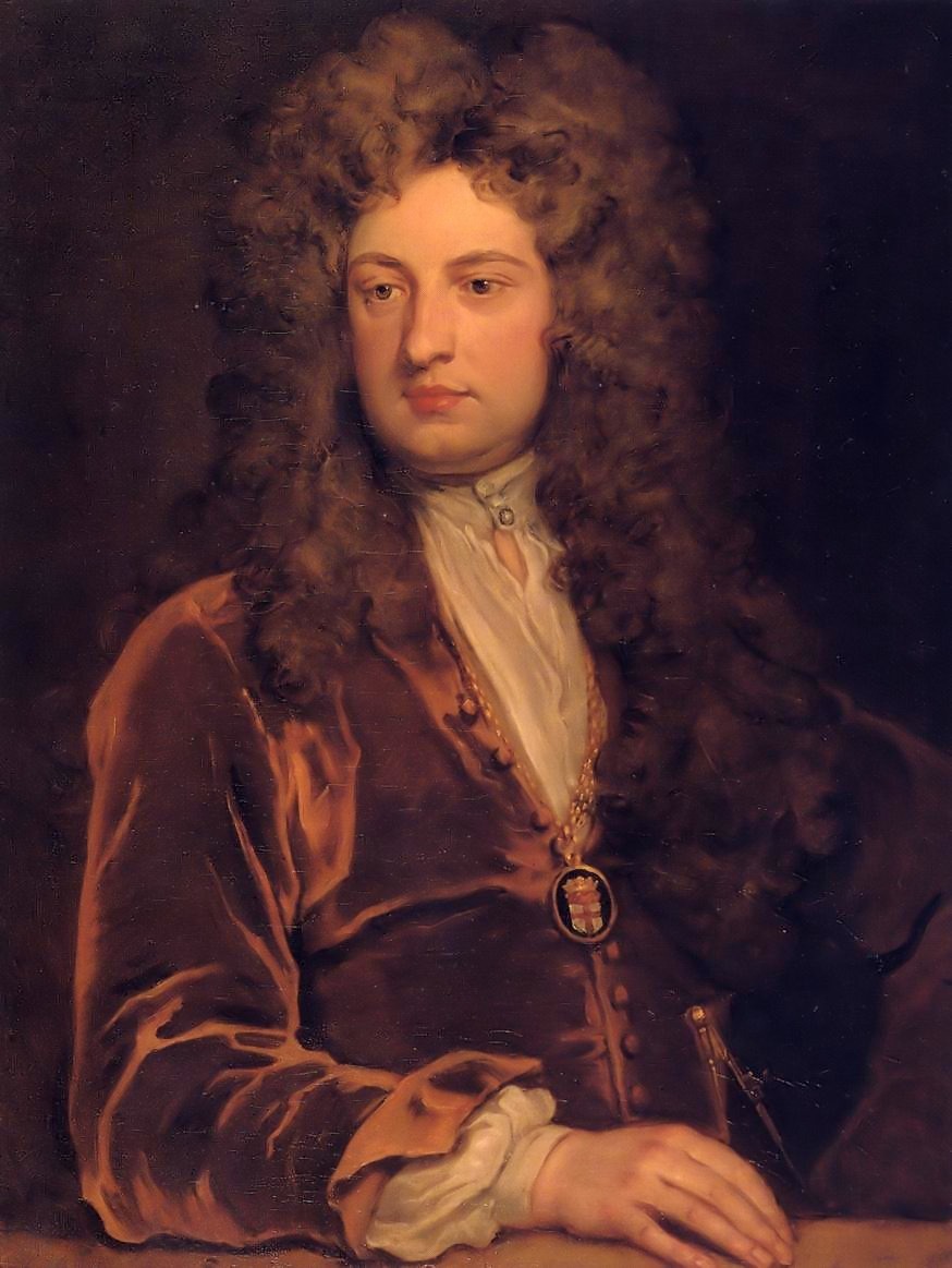 Portrait of John Vanbrugh by Sir Godfrey Kneller