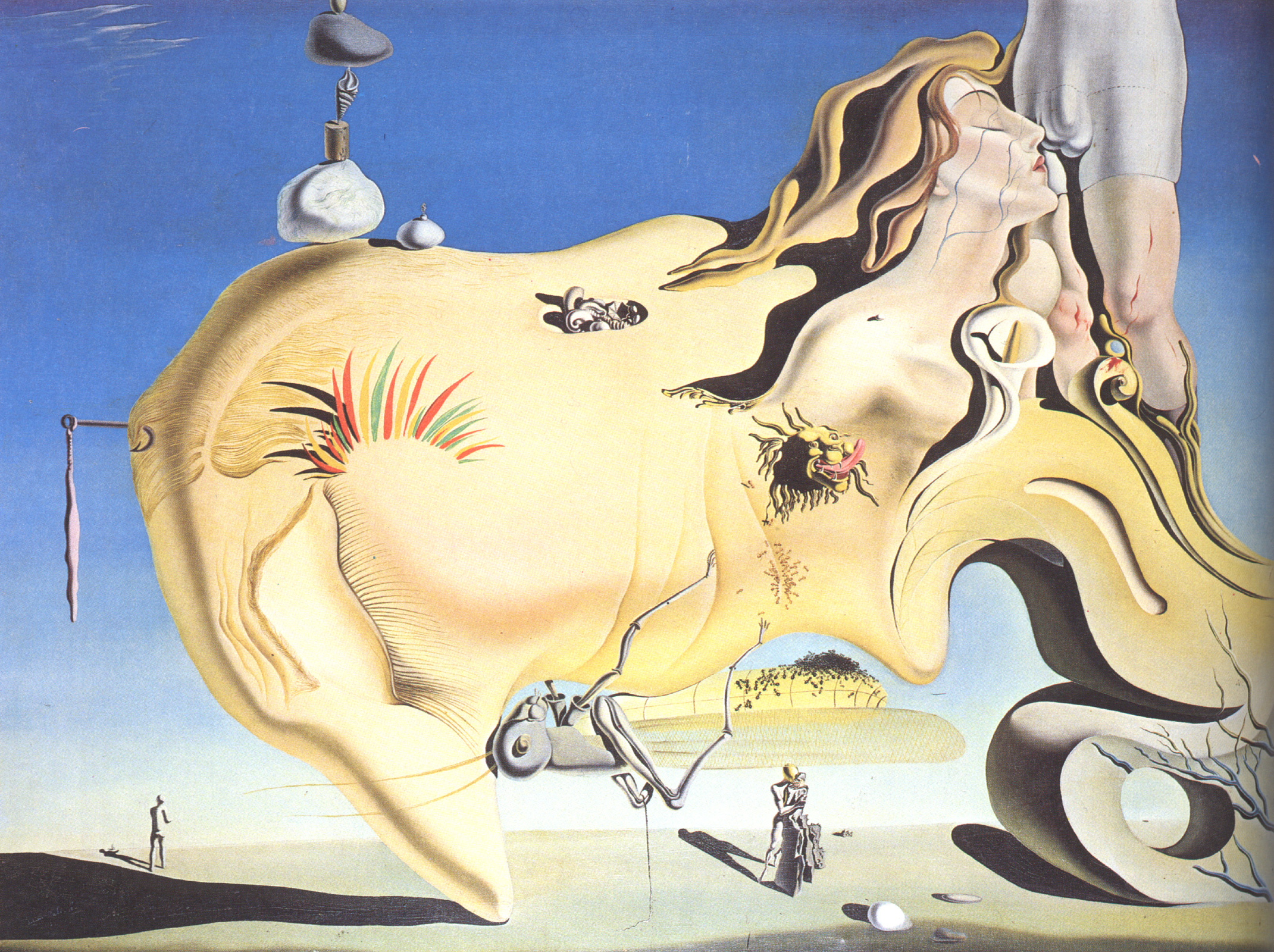 The Great Masturbator by Salvador Dali