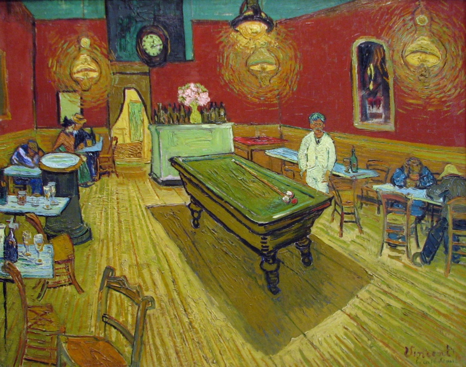 The Night Cafe by Vincent van Gogh