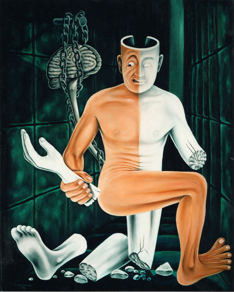 Paralysis by Jack Kevorkian-Oil Painting