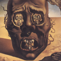 The Face of War by Salvador Dali