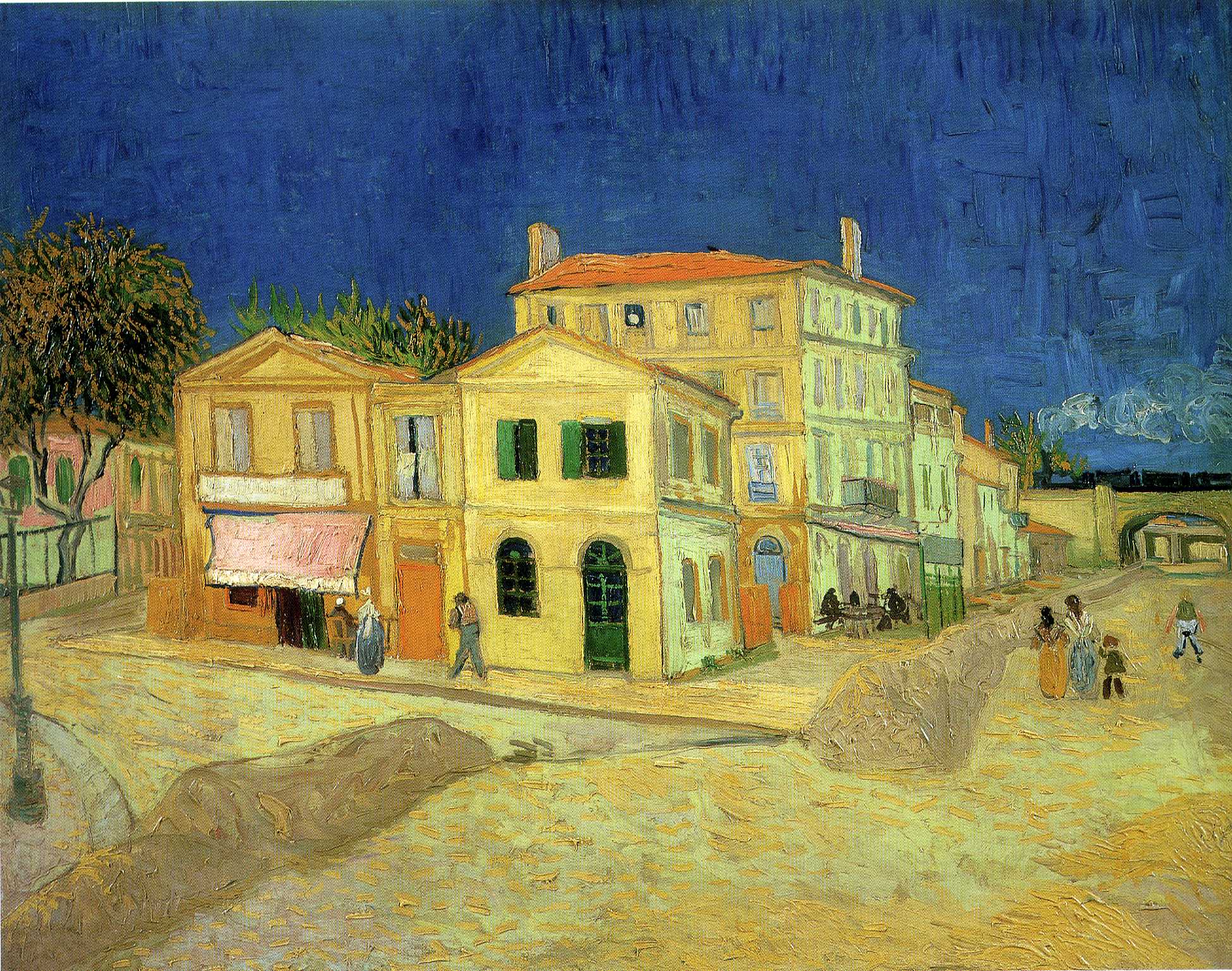 The Yellow House by Vincent van Gogh (1888)