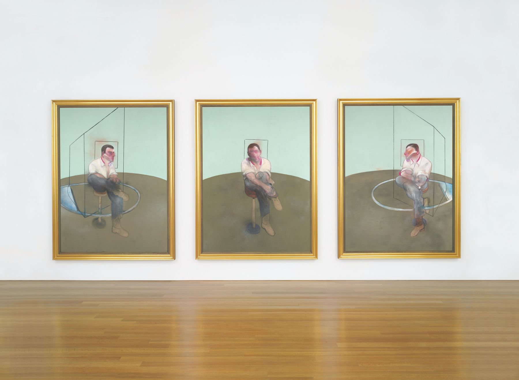 Three Studies for a Portrait of John Edwards by Francis Bacon