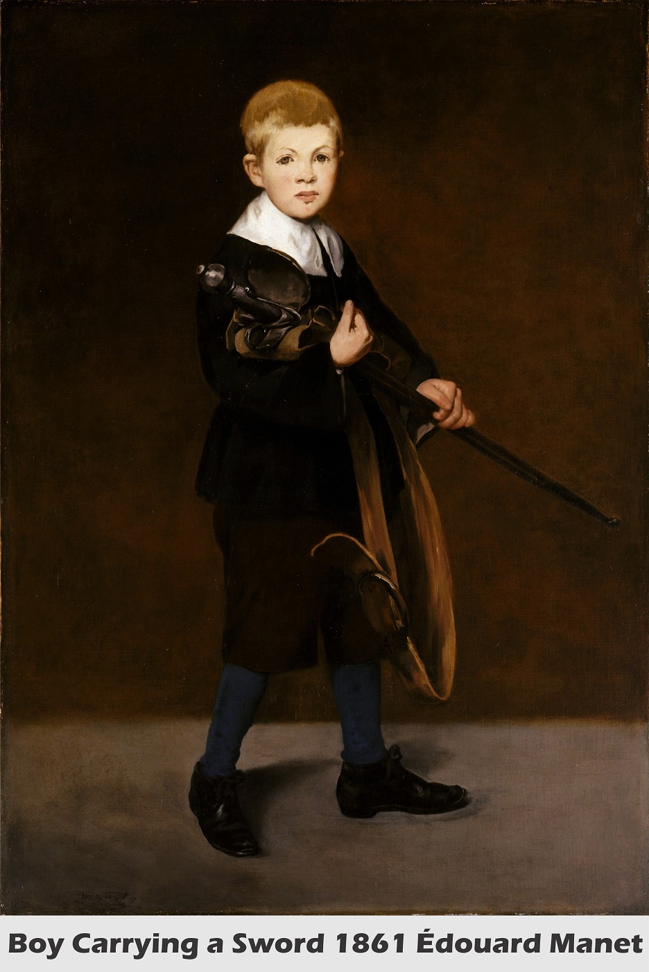Boy Carrying a Sword by Édouard Manet