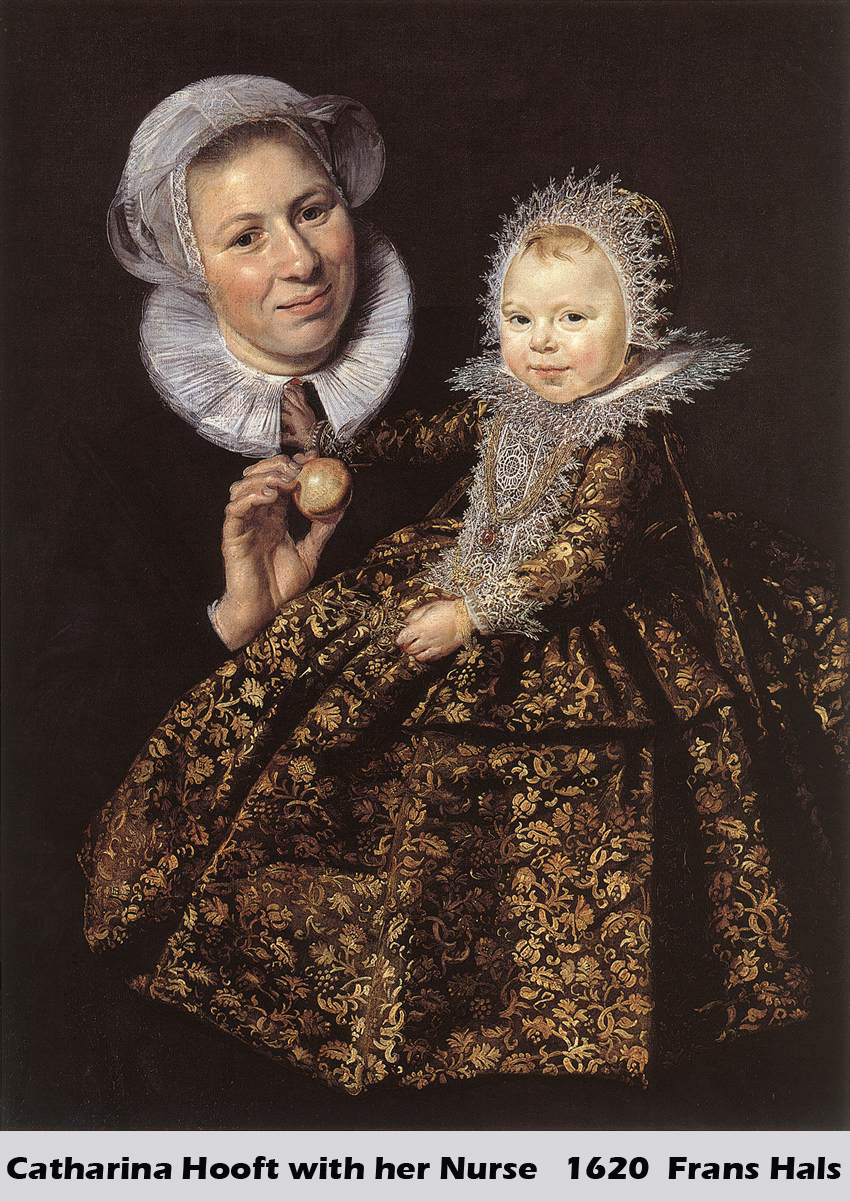 Catharina Hooft with her Nurse by Frans Hals