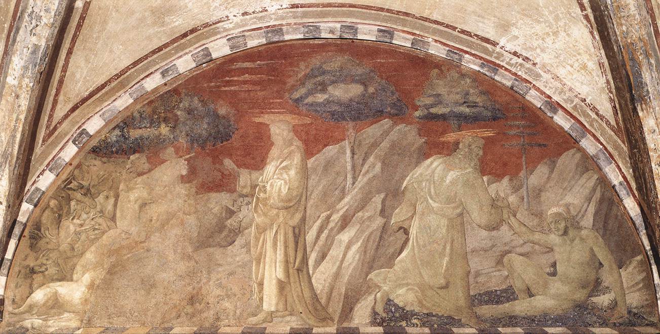 Creation of the Animals and Creation of Adam by Paolo Uccello