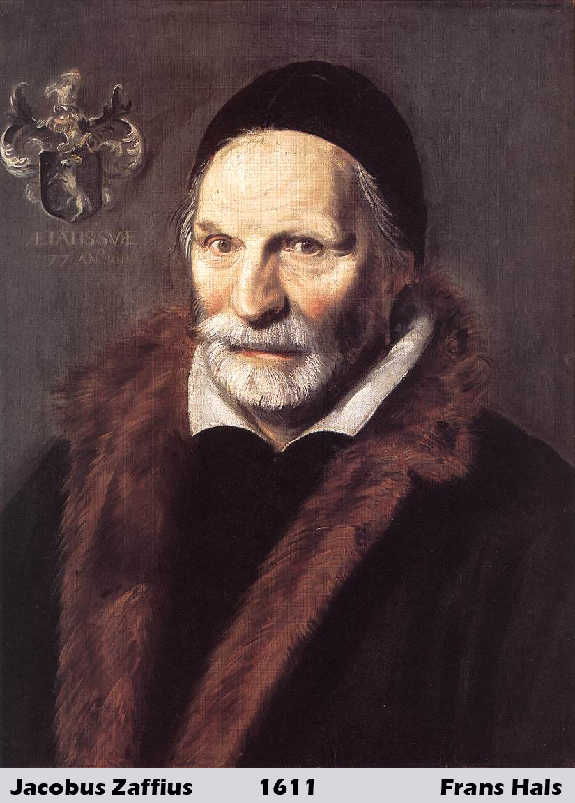 Jacobus Zaffius by Frans Hals