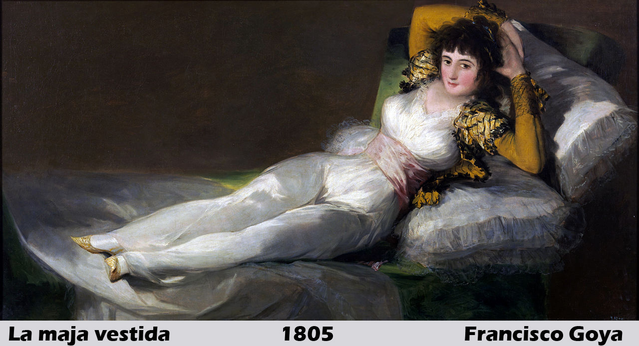 The Clothed Maja by Francisco Goya