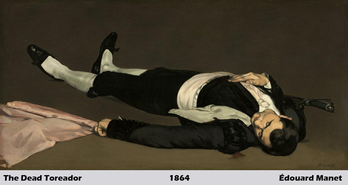 The Dead Toreador by Édouard Manet