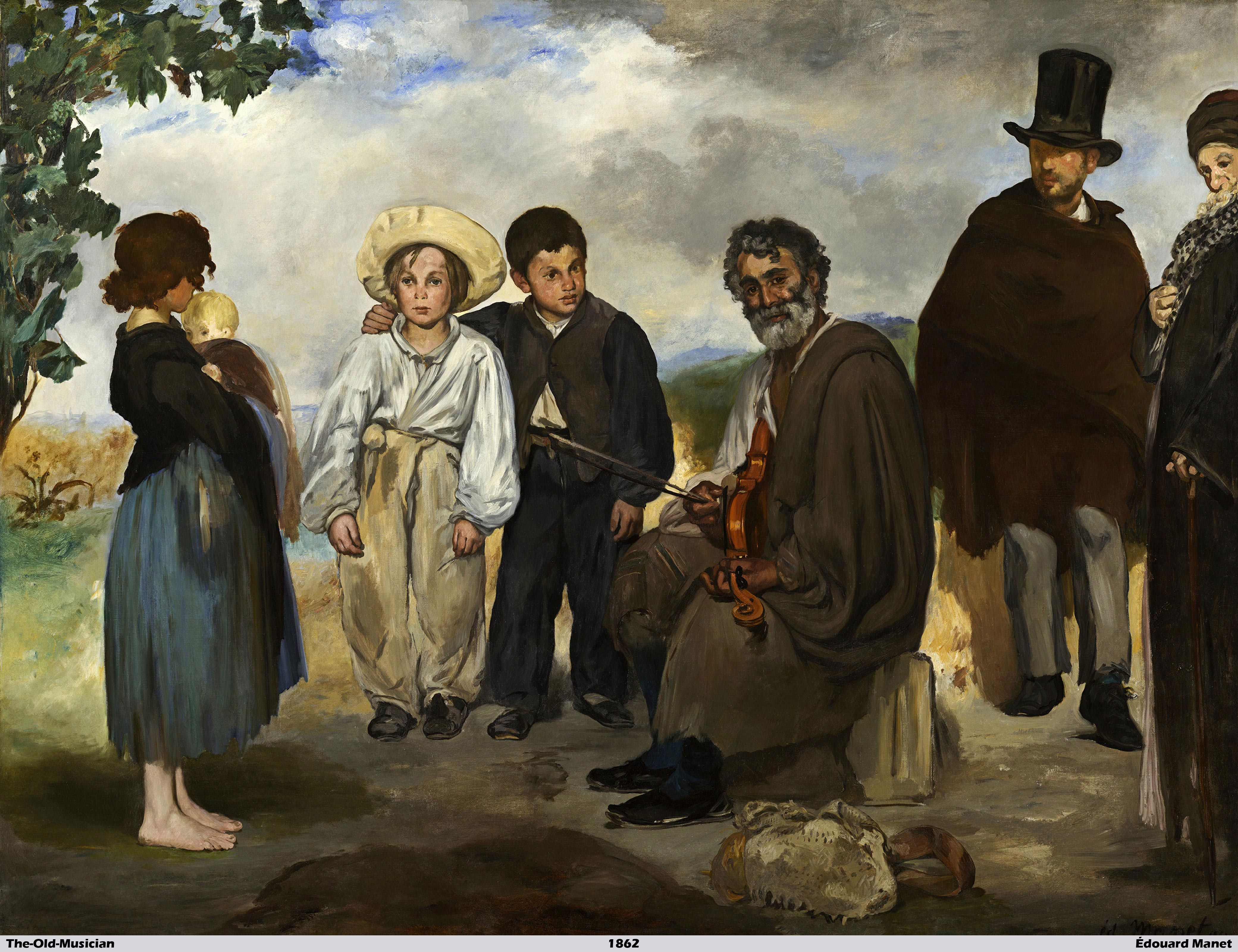 The Old Musician by Édouard Manet