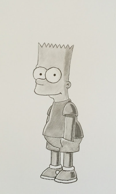 Bart Simpson by Paul Hill