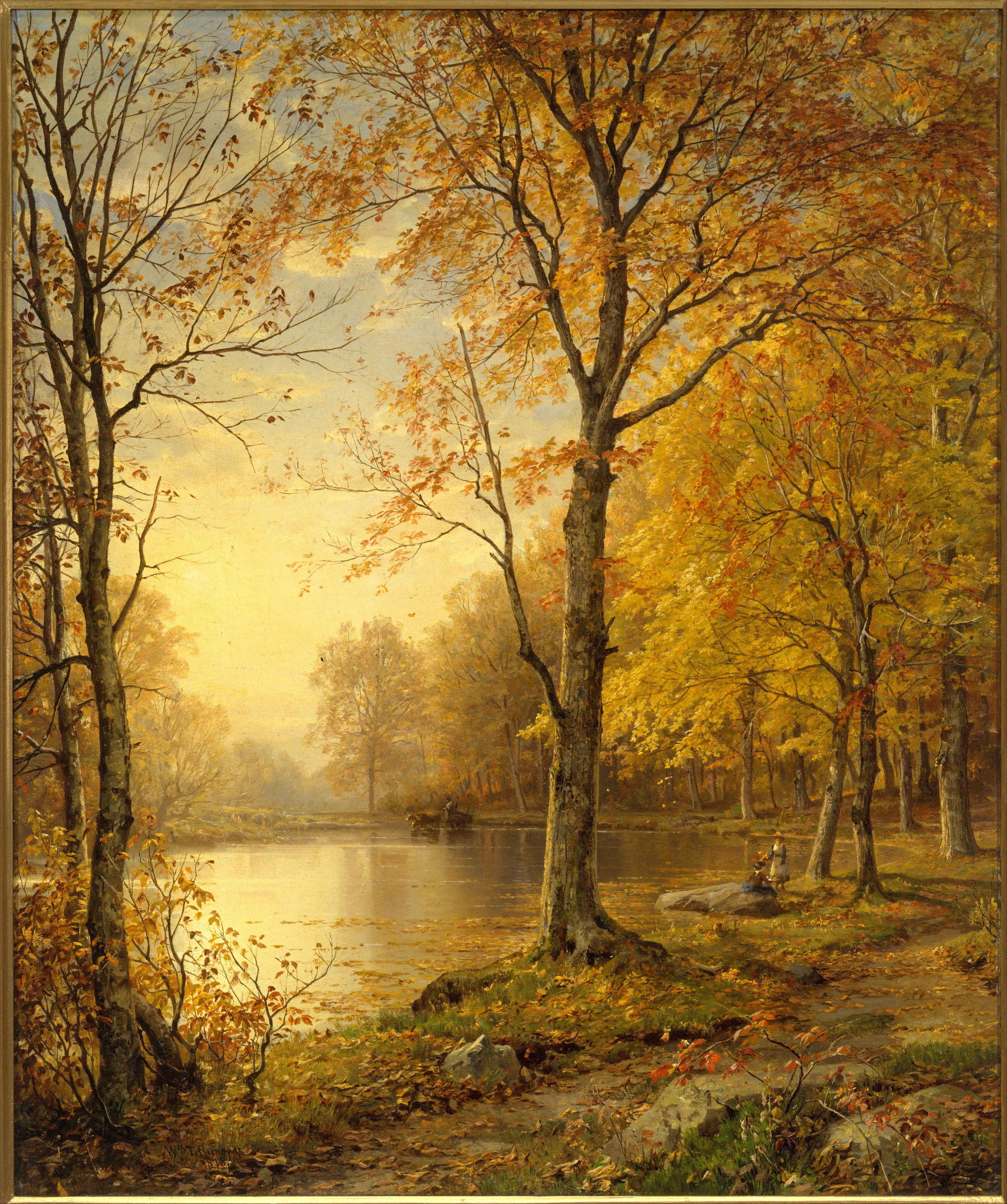 Indian Summer by William Trost Richards