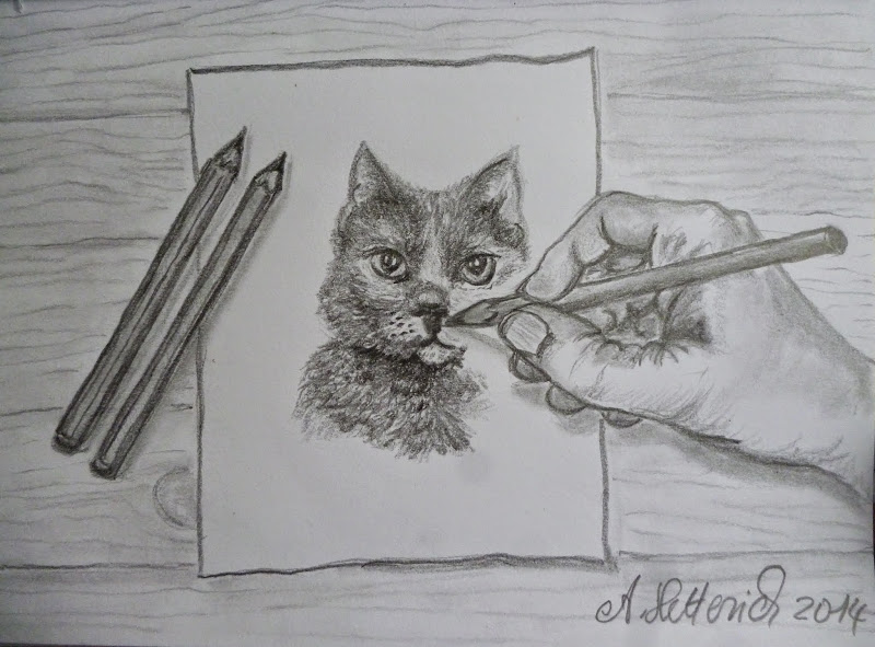 New Pencils and Paper by Angelika Hetterich