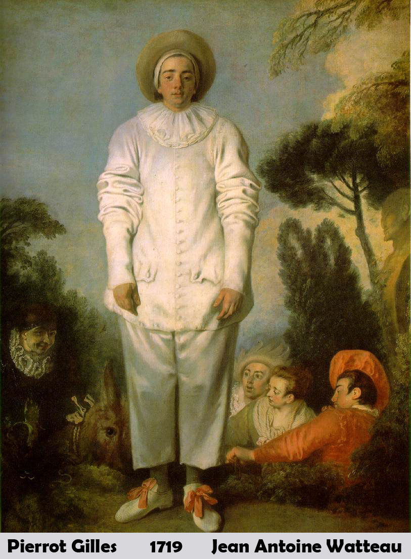 Pierrot Gilles by Jean Antoine Watteau